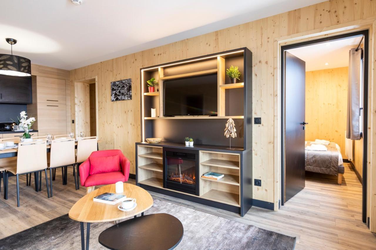 Residence Club Mmv L'Etoile Des Sybelles **** 勒克比尔 外观 照片